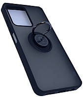 Чохол накладка "Ring Case 3 в 1" Realme C30\Narzo 50i Prime\C30s Black