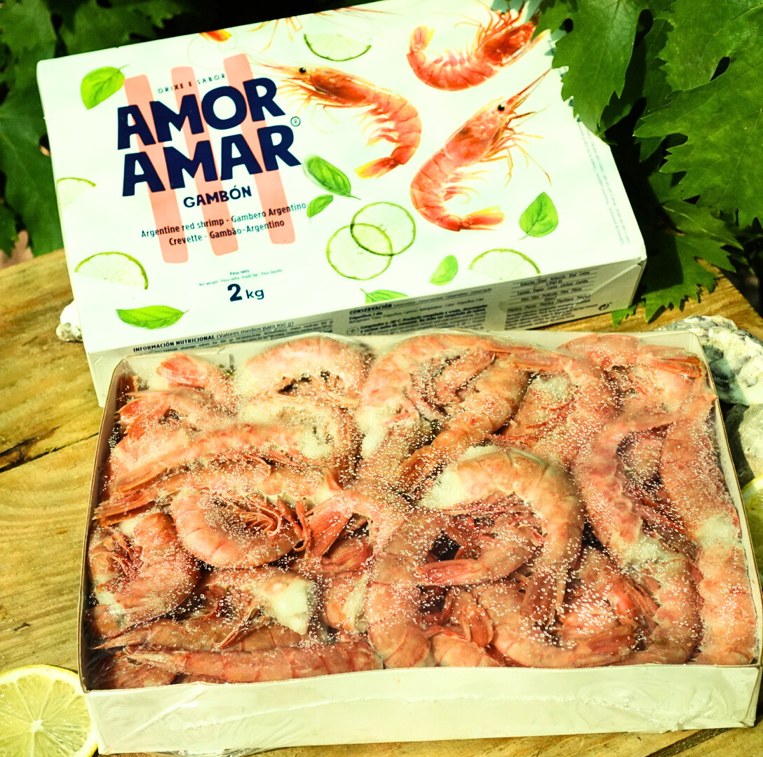 Креветки лангустини королівські без голови, розмір С1, 30-45шт/кг (2кг упаковка). Ціна за 1кг, фото 1