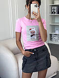 Топ LaBuBare жіноча футболка з лабубу Xxs-S, фото 4