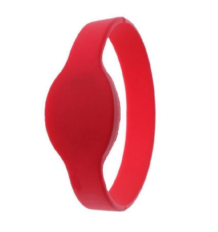 RFID браслет з чипом EM-Marin SEVEN R-60 червоний (74 мм)