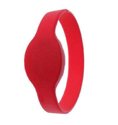 RFID браслет з чипом EM-Marin SEVEN R-60 червоний (74 мм), фото 1
