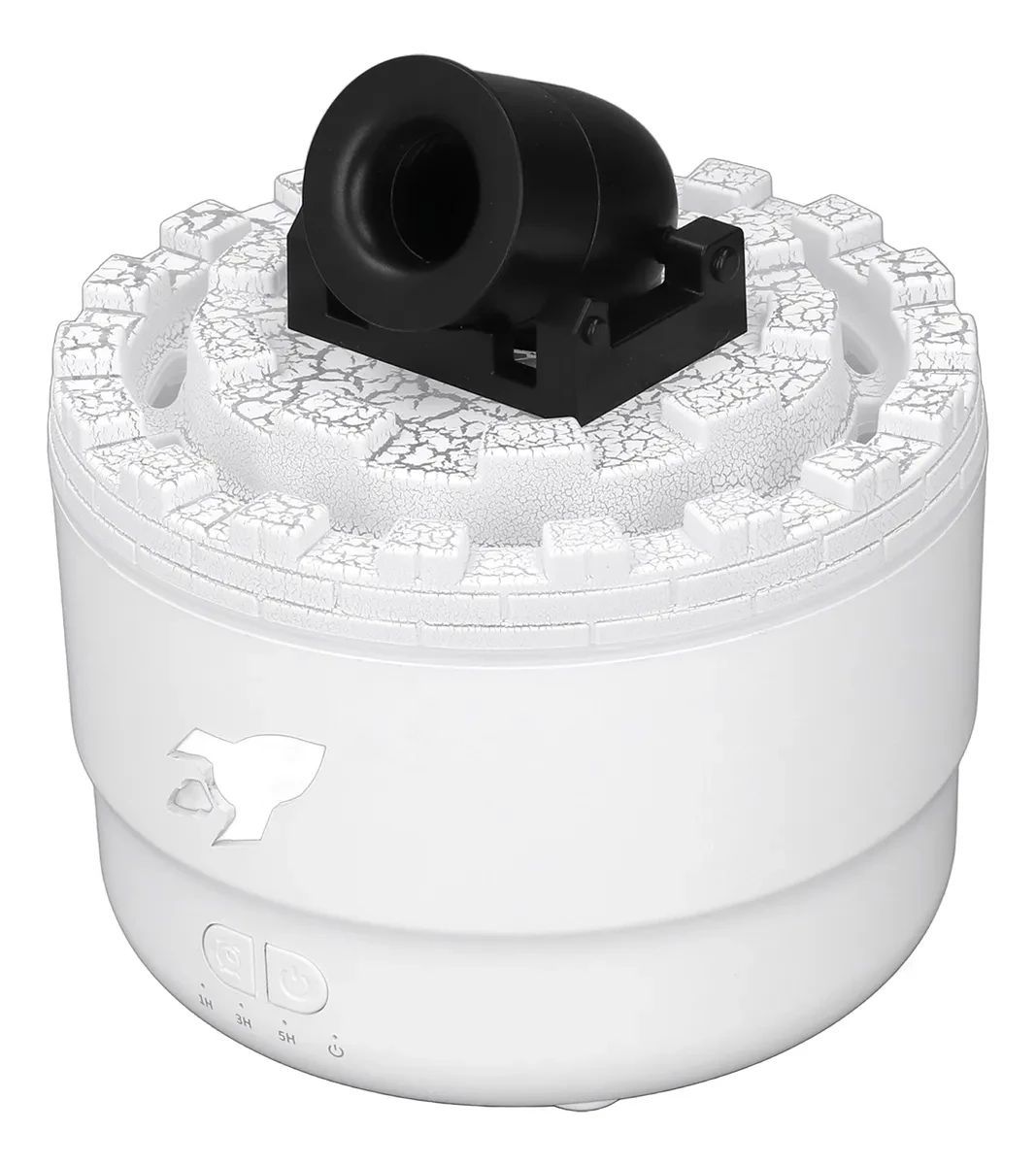 🤍Нічник зволожувач повітря Aroma Diffuser "Гармата" настільний аромадифузор з RGB підсвіткою, фото 1