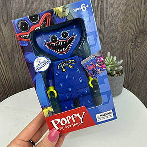 Дитяча іграшка фігурка Хаггі Ваггі синій світиться Huggy Wuggy