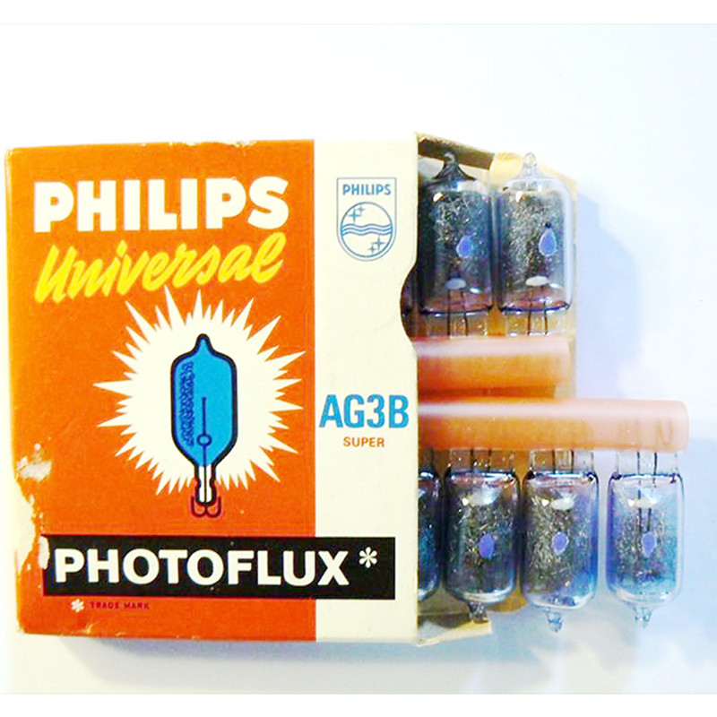 Флеш-лампа імпульсна газорозрядна AG3B PHILIPS Photoflux Super, фото 1