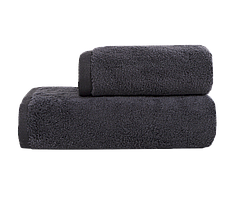 Набір рушників Premium Microcotton Чорний 50*90+70*140 550 г/м²