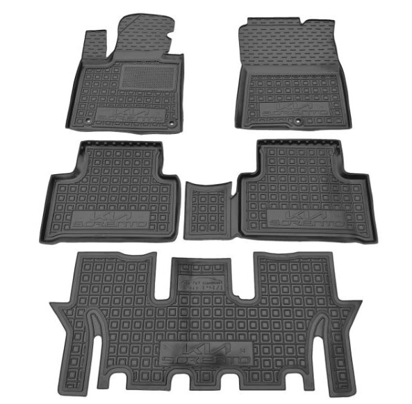 Авто килимки в салонKIA Sorento (2024>) (7місць), фото 1