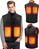 Жилет із підігрівом BIBURY 5 зон нагріву M