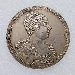 Сувенір монета рубль 1726 рік Катерина 1