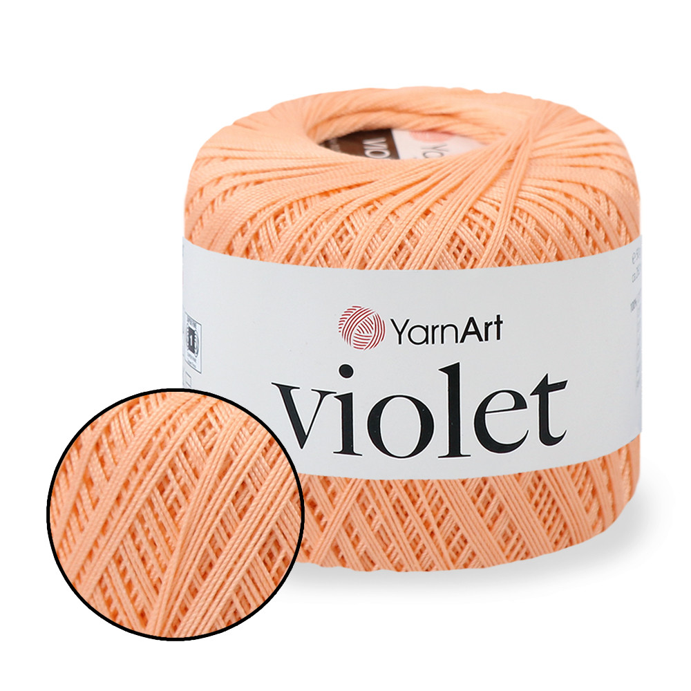 YarnArt Violet, №6322 Персик, фото 1