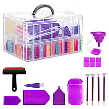 Великий набір аксесуарів для алмазної мозаїки, Китай, УЦІНКА