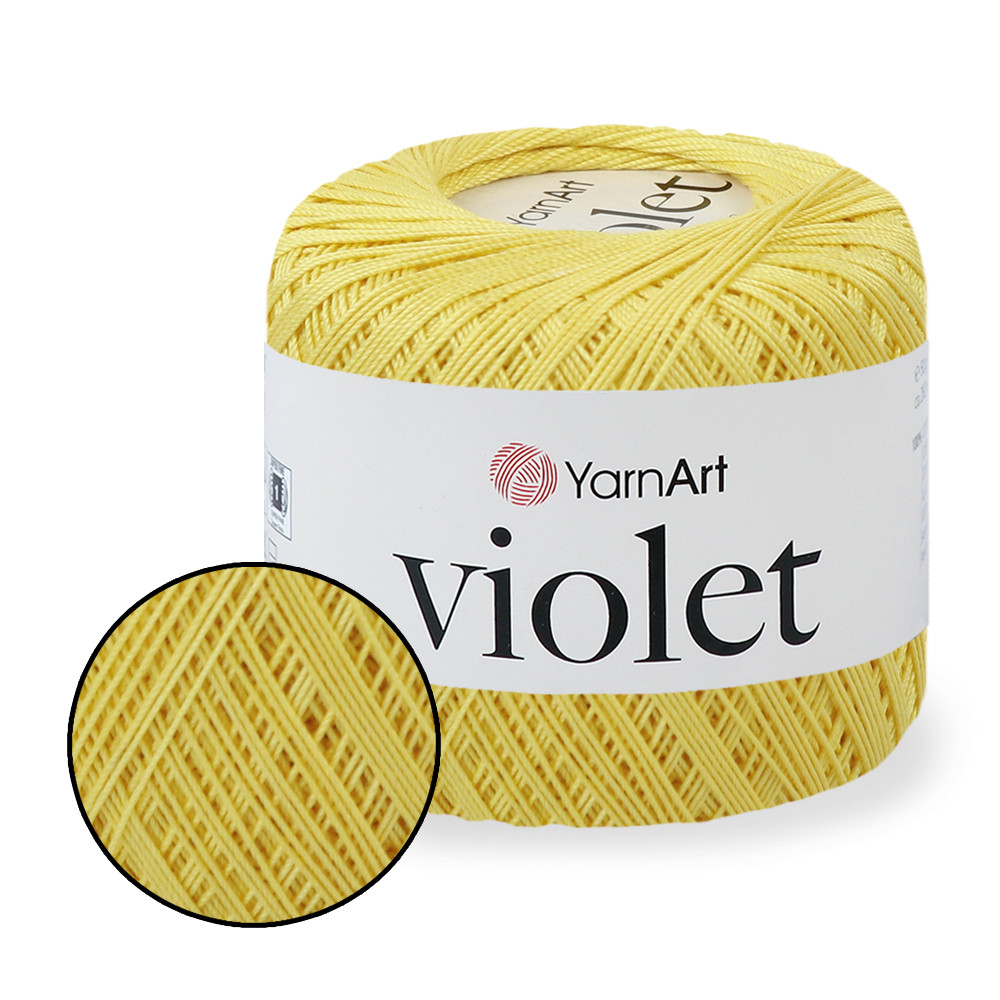 YarnArt Violet, №4653 Лимон, фото 1