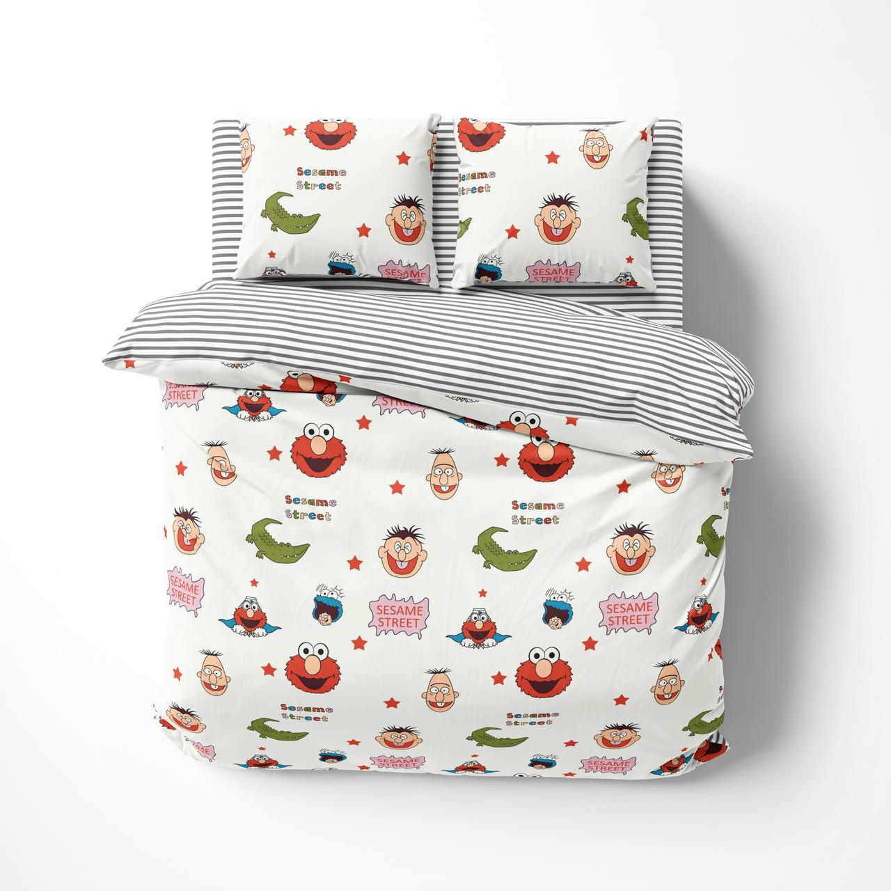 Постільна білизна ТЕП "Soft dreams" Sesame Faces, 70x70, полуторна, фото 1