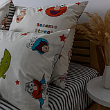 Постільна білизна ТЕП "Soft dreams" Sesame Faces, 70x70, полуторна, фото 5