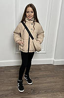 Модна дитяча демісезонна куртка з бананкою, р.122-146.