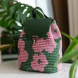 Рюкзачный комплект Blum з натуральної шкіри, колір Джинсовий, фото 3