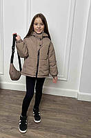 Модна дитяча демісезонна куртка з бананкою, р.122-146.