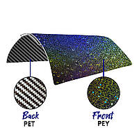 Килимок, що примагнічується, 257 х 257 мм PET-PEY чорн.-чорн для столу 3D принтера Bambu lab X1; X1C; P1P; P1S; A1 (PET-PEY-257)