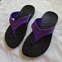 В'єтнамки жіночі чорно-фіолетові, розміри в описі