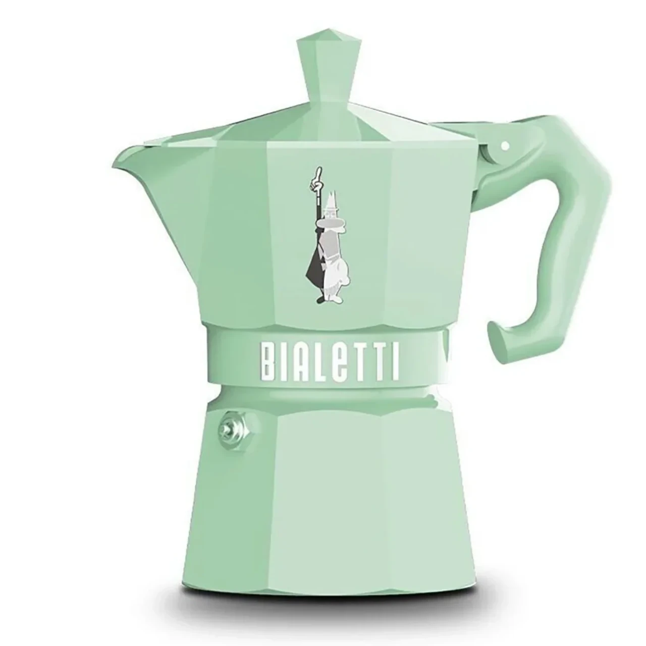 Гейзерна кавоварка Bialetti Moka Exclusive 130 мл. 3 чашки Green