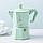 Гейзерна кавоварка Bialetti Moka Exclusive 130 мл. 3 чашки Green, фото 4