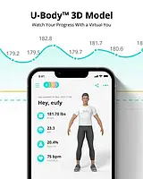Eufy Smart Scale P2 Pro Розумні ваги з аналізатором тіла, фото 3