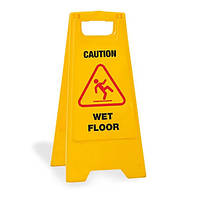 Табличка попереджувальна ”ОБЕРЕЖНО! СЛИЗЬКА ПІДЛОГА. CTU20