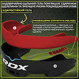 Капа RDX 3w доросла (вік 12+) Black/Red, фото 3