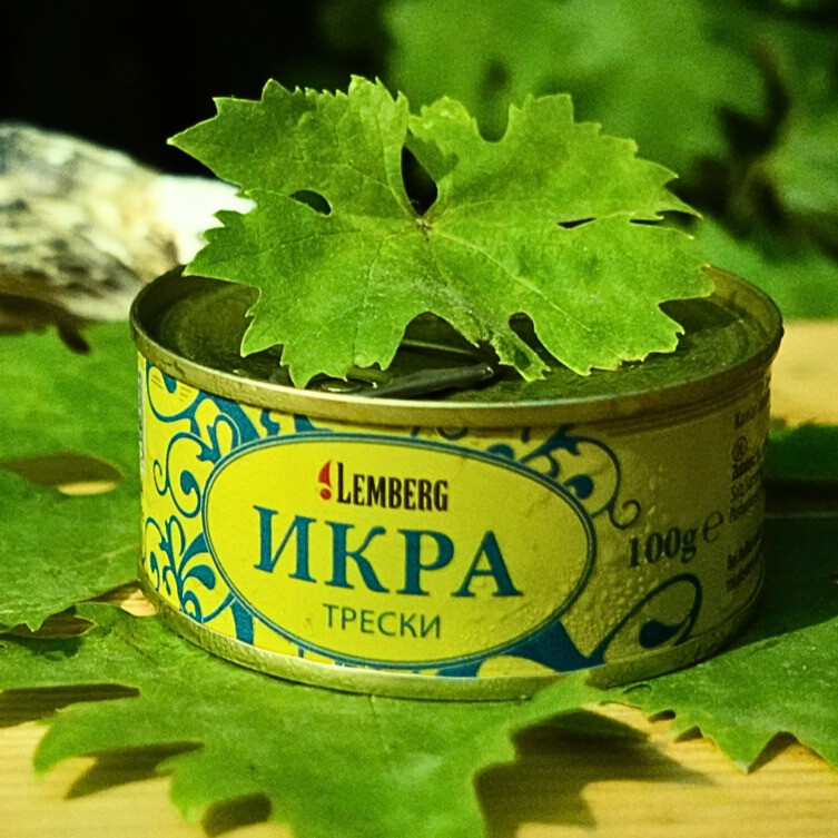 Ікра Тріски 100гр Лемберг, фото 1