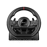 Ігрове кермо з педалями та коробкою передач гоночне кермо для ноутбука Tracer SimRacer 6in1, фото 3