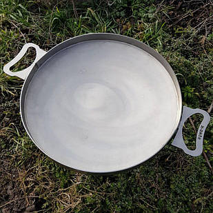 Сковорода з диску борони з нержавійки 60 см