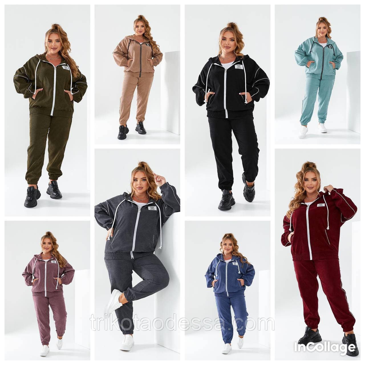 Костюм жіночий спортивний 330вч батал р.48-58, фото 1