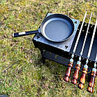 Мангал розбірний високий преміум 8, 10, 12 шампурів 12 шампурів, фото 6