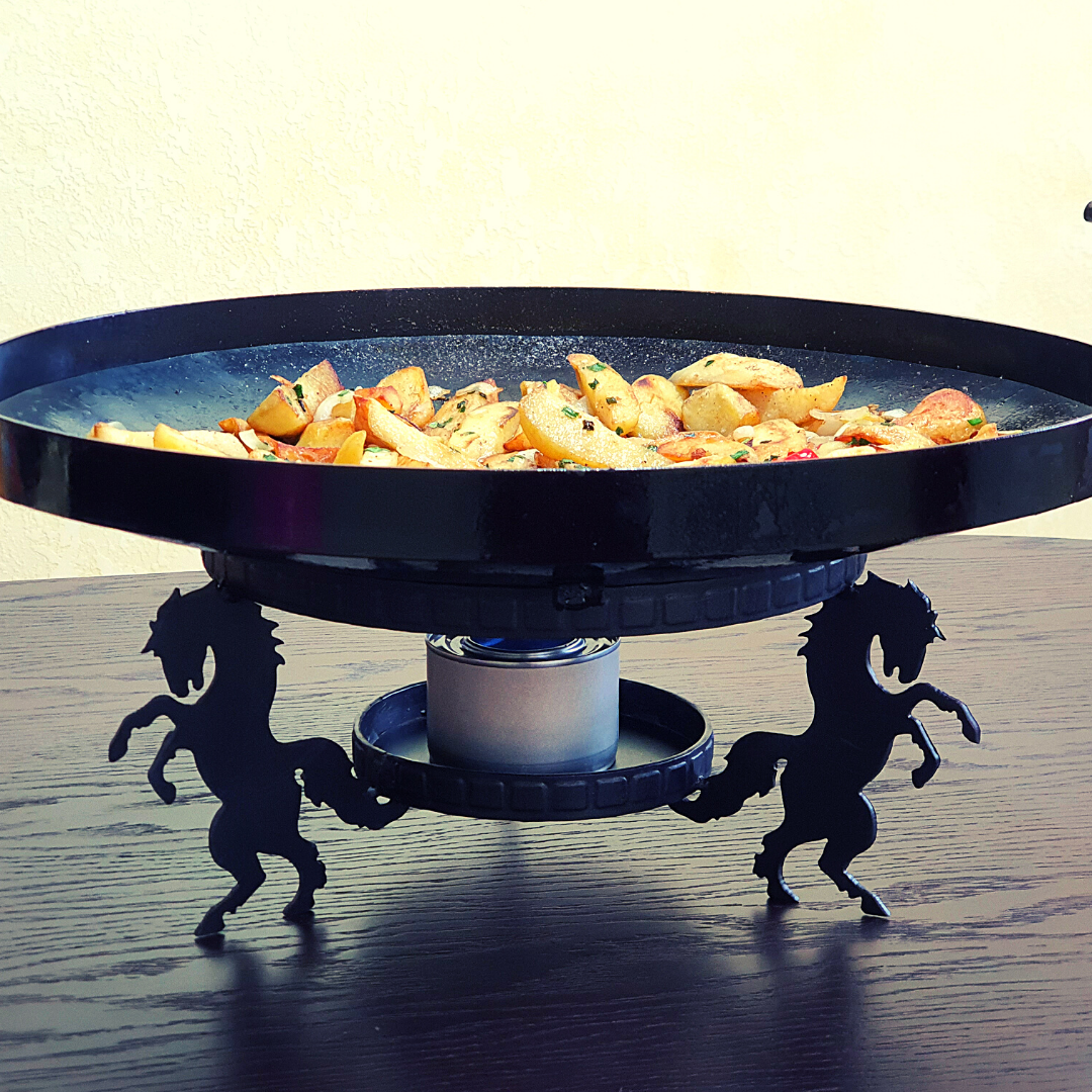 Підставка на стіл під казан з підігрівом, фото 1