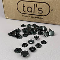 Кнопка #61 (київська) 15 мм Блек Нікель (720 шт.) TALS (00246)
