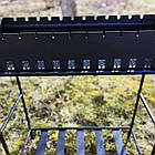 Мангал зварний "Патріот" 4 мм + 10 шампурів, фото 7