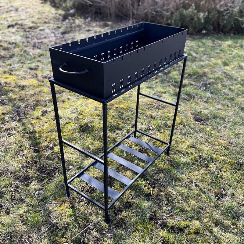 Мангал зварний "Патріот" Бокова полиця, фото 1