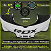 Капа RDX 3w доросла (вік 12+) White/Black, фото 2