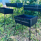 Мангал валіза на 6, 8, 10, 12 шампурів Чохол на мангал під 12Ш, фото 3