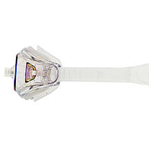 Окуляри для плавання з футляром, дорослі дзеркальні лінзи "Mad Wave" COMPETITION MIRROR AUTOMATIC, M043002, фото 3