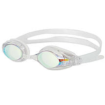 Окуляри для плавання з футляром, дорослі дзеркальні лінзи "Mad Wave" COMPETITION MIRROR AUTOMATIC, M043002, фото 2