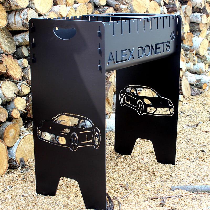 Мангал розбірний високий 8 шампурів, фото 1