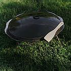 Сковорода з диску борони Ромашка з бортиками 50 см, фото 4