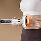 Акумуляторний вакуумний масажер від целюліту, 12 режимів, з USB, Білий / Антицелюлітний масажер, фото 2