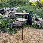 Сковорода з диска САДЖ з розбірними ніжками 50 см, фото 2