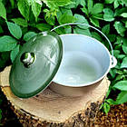 Казан алюмінієвий преміум 10л + Тринога на цільних ніжках, фото 3