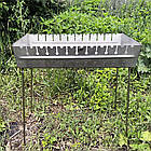 Мангал валіза з нержавіючої сталі, фото 2