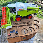 Наливатор для алкоголю Комбайнер автоматичний на 4 чарки з гравіюванням, фото 5