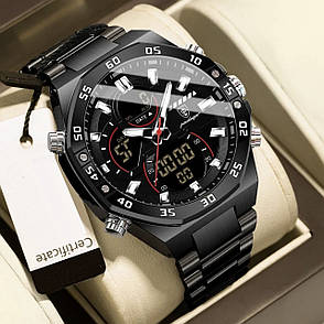 Чоловічий тактичний годинник Poedagar Iron Sport, фото 2