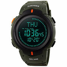 Чоловічий тактичний годинникSkmei Kompass Nano з компасом, фото 2