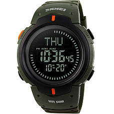 Чоловічий тактичний годинникSkmei Kompass Nano з компасом, фото 3